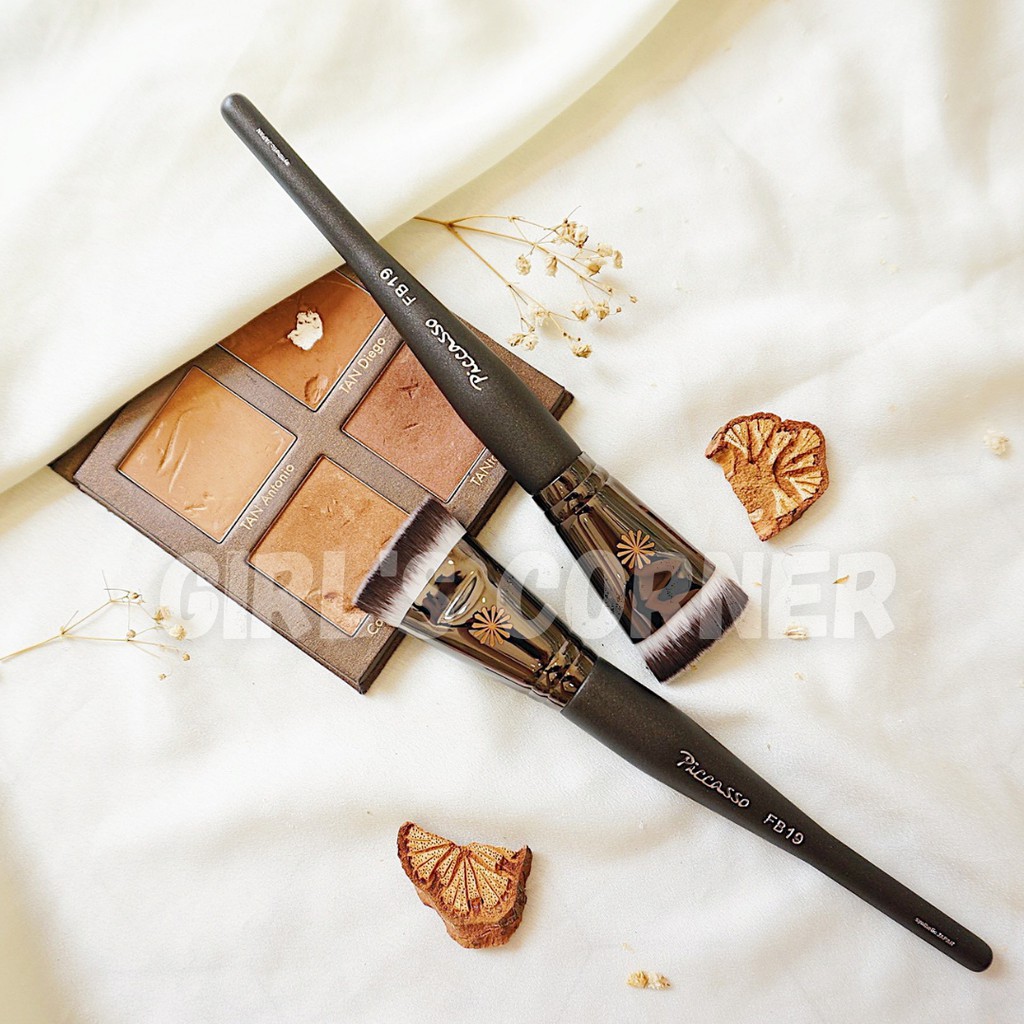 Cọ khối kem - tán nền Piccasso FB19 Contour - Foundation Brush