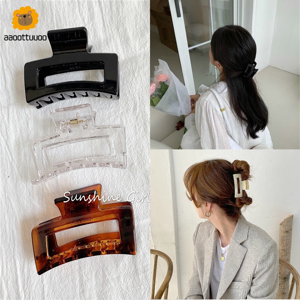 Kẹp tóc màu kẹo ngọt kiểu dáng đơn giản thời trang Hàn Quốc