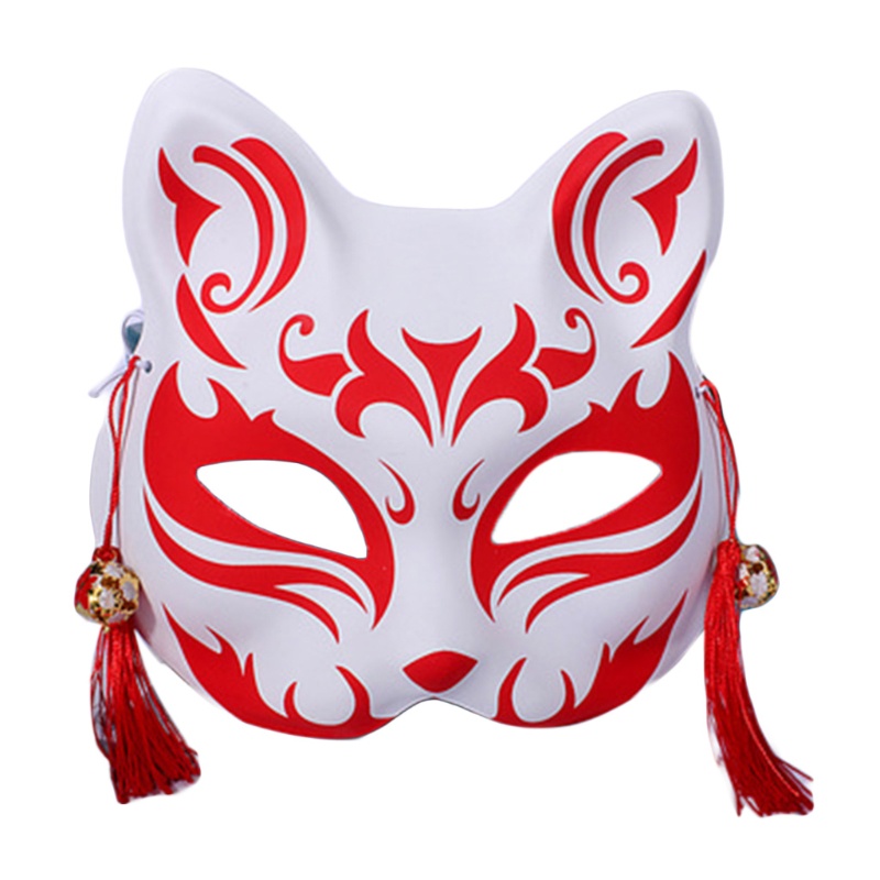 Mặt nạ hóa trang halloween hình cáo bằng nhựa