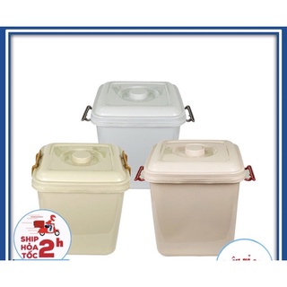 Thùng gạo Việt Nhật, thùng đựng gạo 10l , thùng đựng đa năng