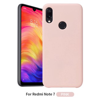 Shockproof flexible silicone phone cover for Xiaomi Redmi Note 7 / Note 6 / Note 6 Pro / Note 5 / Note 5 Pro