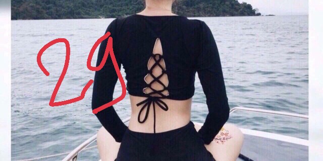 Áo Bơi Lẻ Bikini Đen 1-6 Mẫu | BigBuy360 - bigbuy360.vn