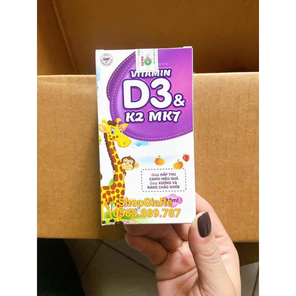 Vitamin D3 & K2 Mk7 giúp hấp thụ canxi hiệu quả, giúp xương và răng chắc khỏe | BigBuy360 - bigbuy360.vn