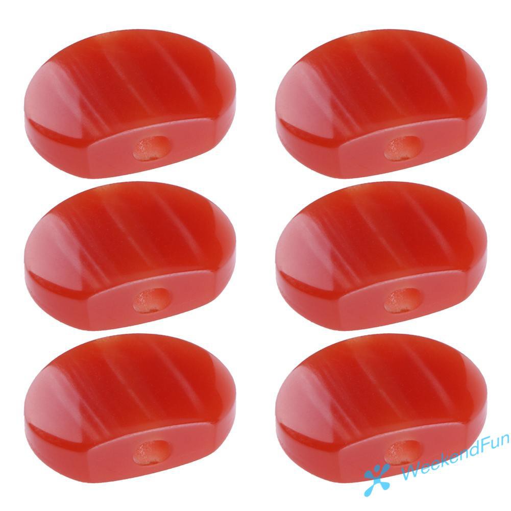 【COD】6pcs Guitar Tuning Pegs Tuners Heads Replacement Buttons Knobs Handle Cap