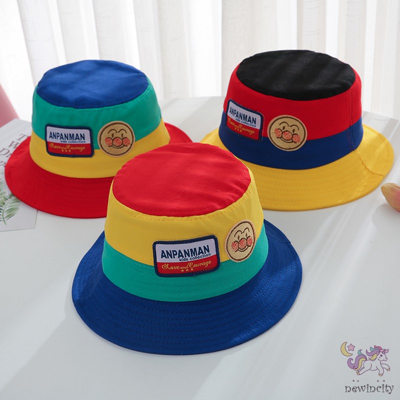 Mũ Có VànhThêu Hình Mặt Cười Cho Bé