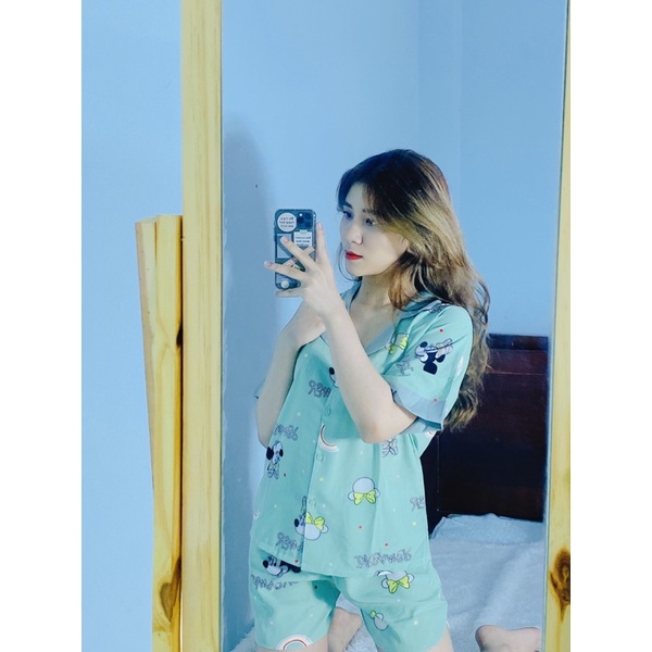 🌸🌸ĐỒ BỘ ĐÙI DƠI PHỐI CHẤT LỤA HÀN | BigBuy360 - bigbuy360.vn