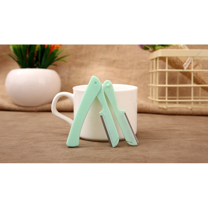 Dao Cạo Chân Mày Kèm 3 Lưỡi Thay Thế  Nội Địa Trung