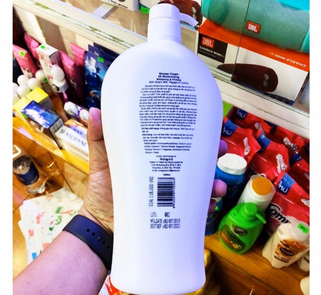 Sữa tắm Dê Care hàng cty chính hãng  1200ml