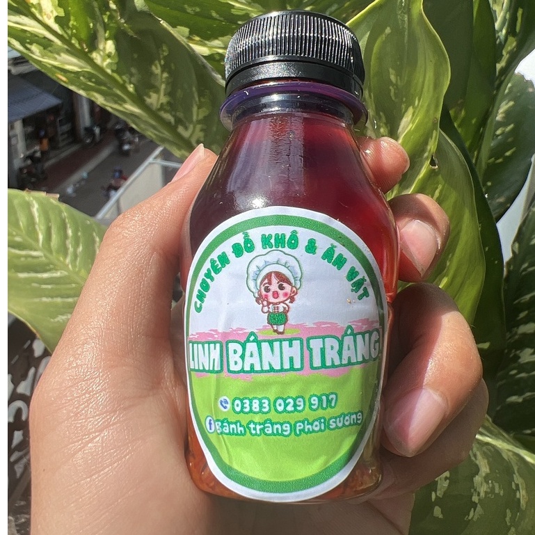 Sa tế cay Tây ninh dùng chung với bánh tráng phơi sương siêu ngon