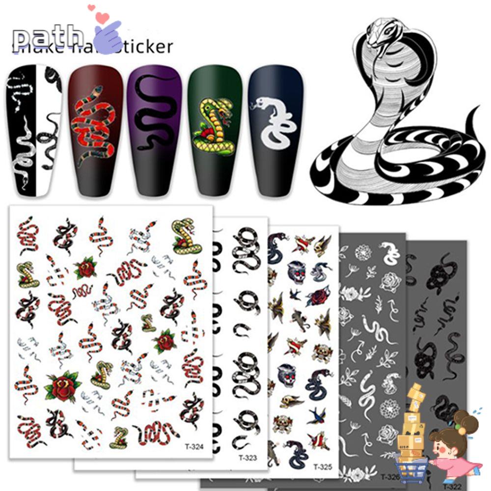 Sticker Dán Móng Chống Thấm Nước Hình Hoa Mẫu Mới
