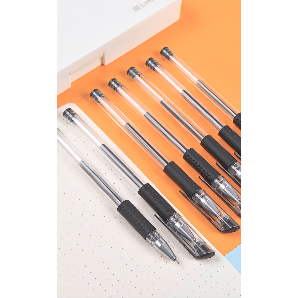 Bút bi nước SOSAMA bút mực gel ngòi 0.5mm có nắp đậy cao cấp SP-001347