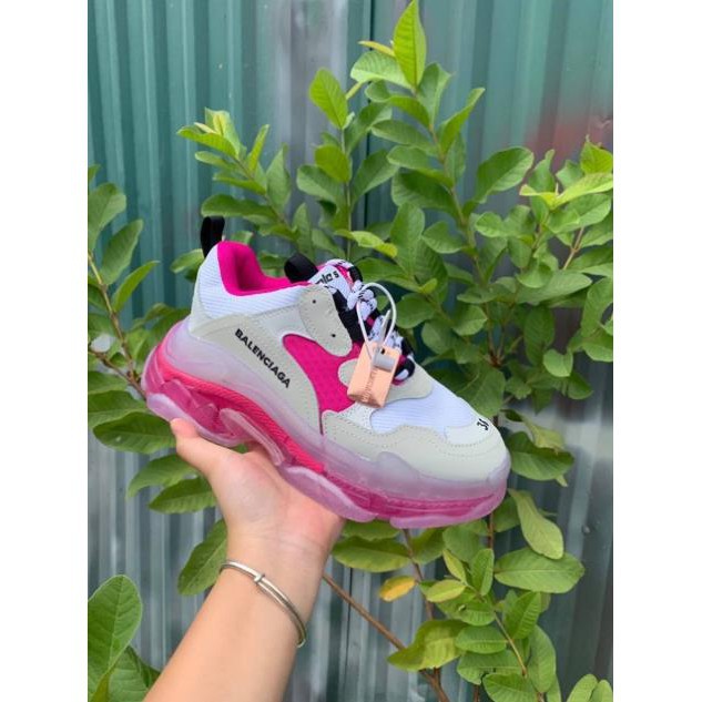 NEW CH | Xả Xả| HOT THANH LÝ- Giầy balenciaga hồng trắng 1:1 ( full box + free ship ) 2020 Có Sẵn ⛳ new : -haz111