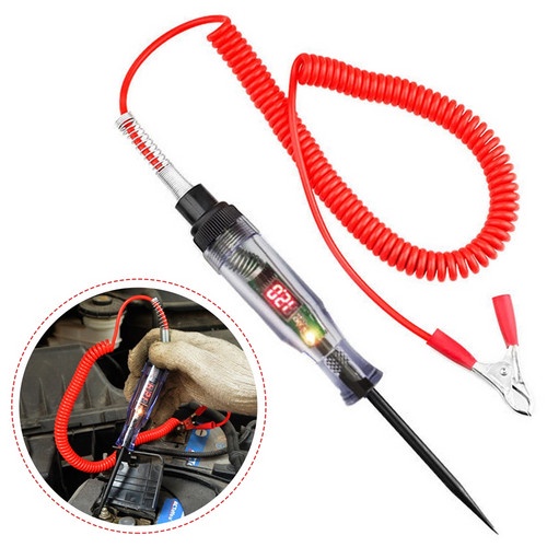 Bút thử điện cầu chì ZIQQUCU 6V 12V 24V DC chất lượng cao đa năng tiện lợi