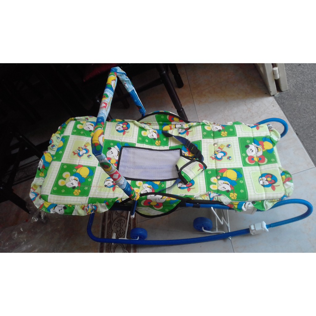 Xe ghế nằm - nhún ăn bột