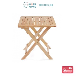 Bàn Ăn, Cafe Mini Bằng Gỗ Cao Su Gấp Gọn Tiện Lợi