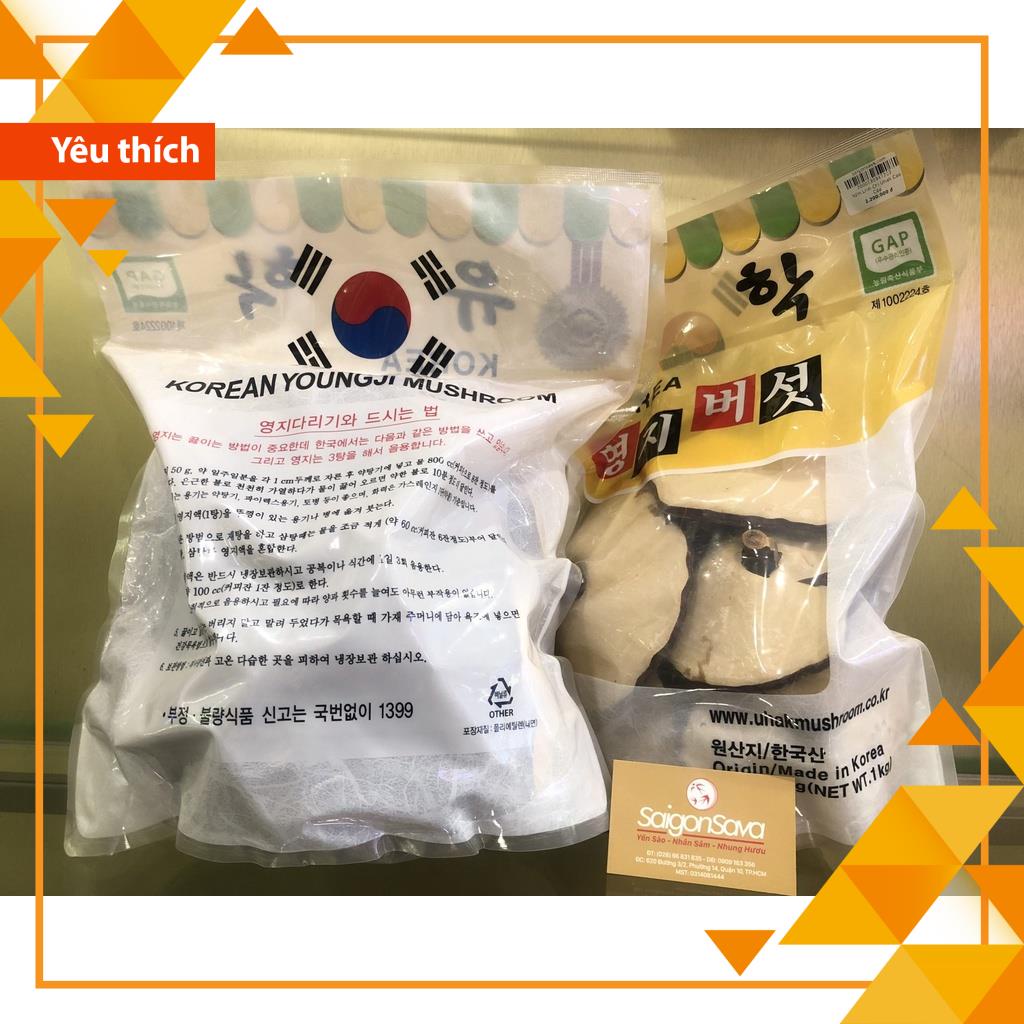 Nấm Linh Chi UHAK 6 Năm Tuổi Hàn Quốc Túi 1kg - Chính Hãng | BigBuy360 - bigbuy360.vn