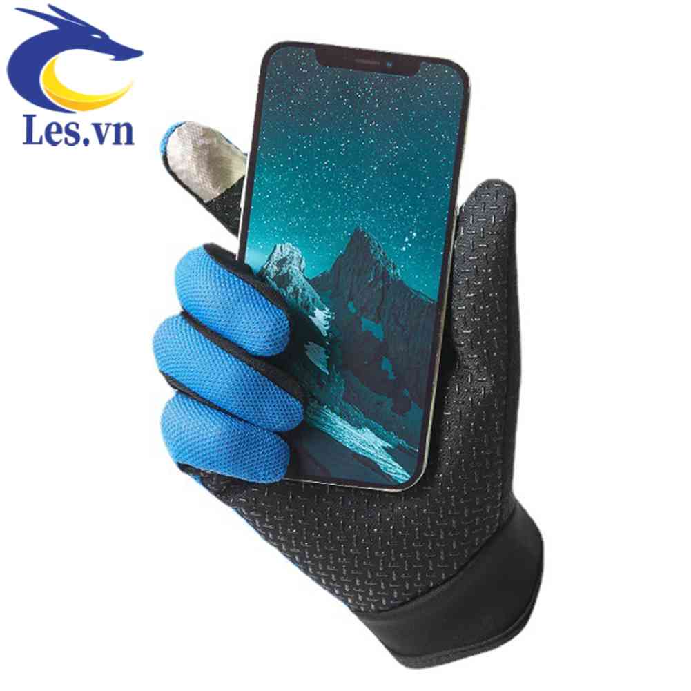Toàn Bộ Găng Tay Lưới Thể Thao Hở Ngón Có Thể Chạm Màn Hình Cảm Ứng