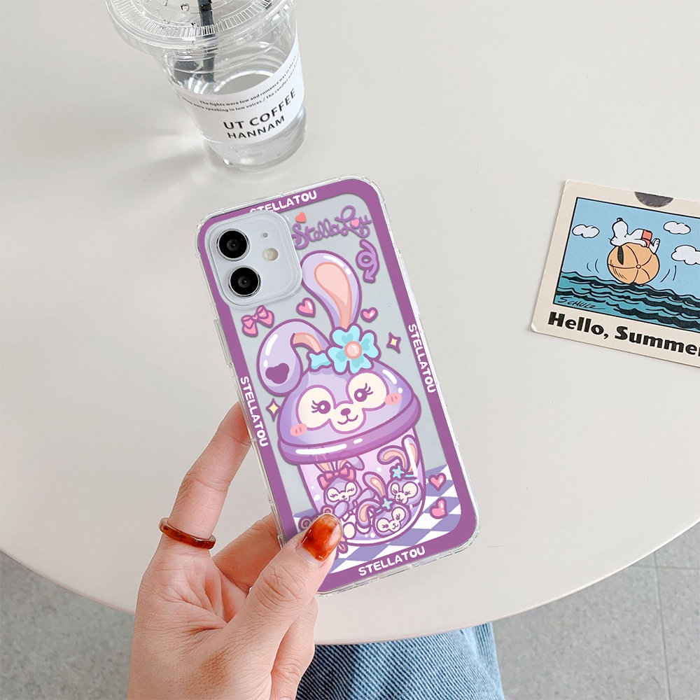 Ốp Điện Thoại Tpu Mềm Hình Disney Stellalou Linabell Cho iPhone 11 12 13 pro max XS X XR XSMax 7 8 6 6s plus SE 2020