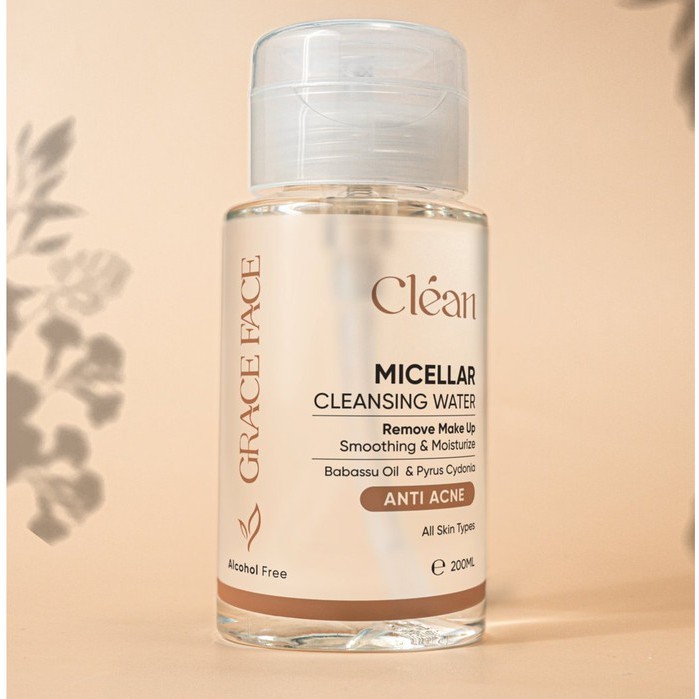 Nước tẩy trang Micellar Water sạch sâu ngừa mụn Grace Face 200ml | BigBuy360 - bigbuy360.vn