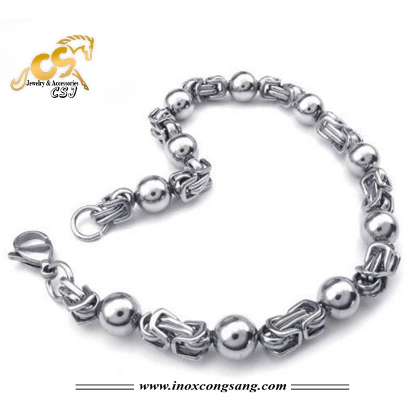 LẮC TAY NAM INOX BI HÀN QUỐC ĐẸP KHÔNG ĐEN