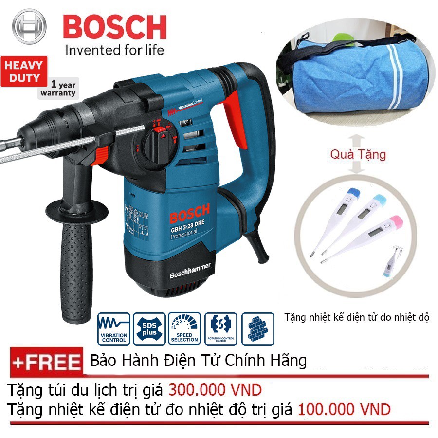 Máy khoan búa Bosch GBH 3-28 DRE