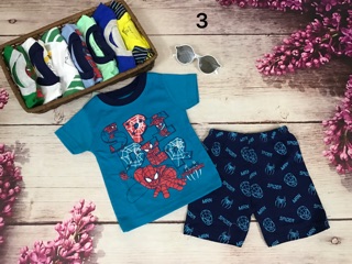 Combo Bộ thun borip bé trai
