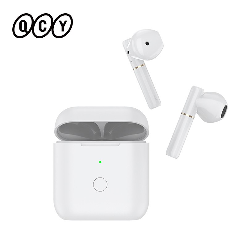 Tai nghe nhét tai không dây QCY T8 TWS kết nối Bluetooth chống ồn ENC - FULLBOX