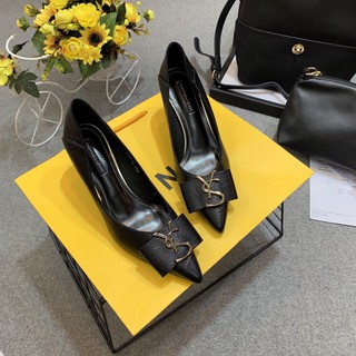 Giày Cao Gót YS 7cm Da Mềm Fullbox - Size 34/39