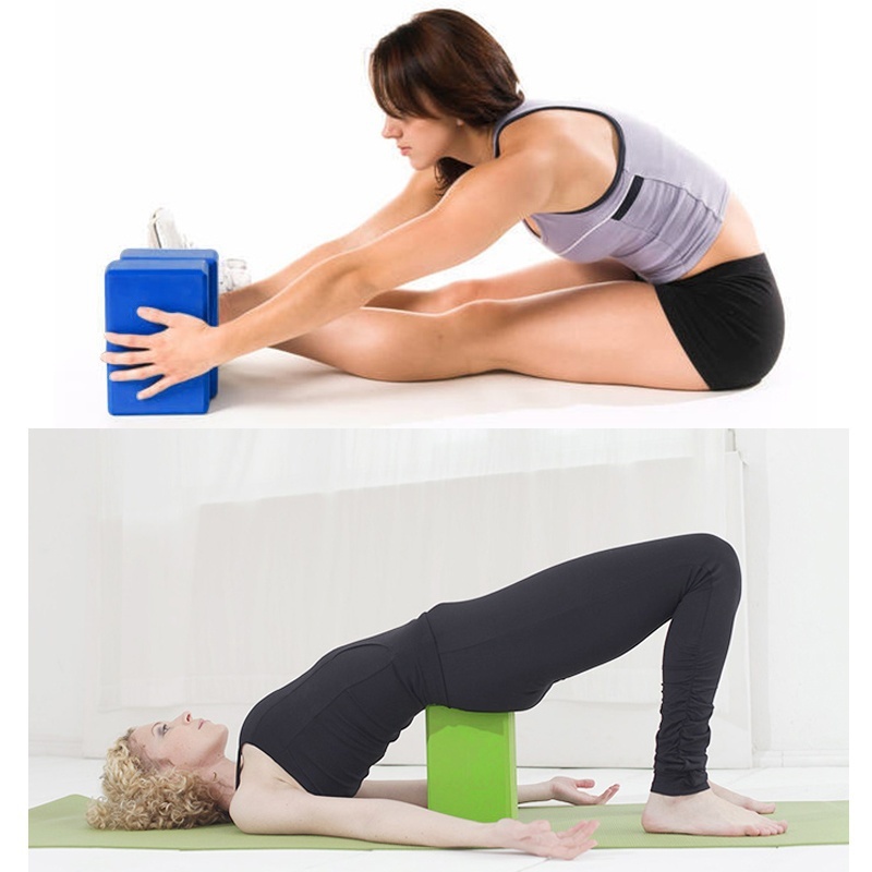 Khối gạch bằng xốp EVA cỡ 3"x6"x9'' tập luyện yoga tại nhà tiện dụng