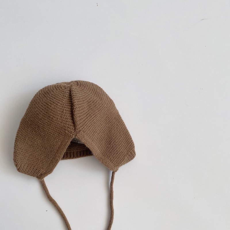 Mũ Len Jiwoo Tai Mèo Cho Bé Trai Và Bé Gái Từ 9 Tháng - 4 Tuổi