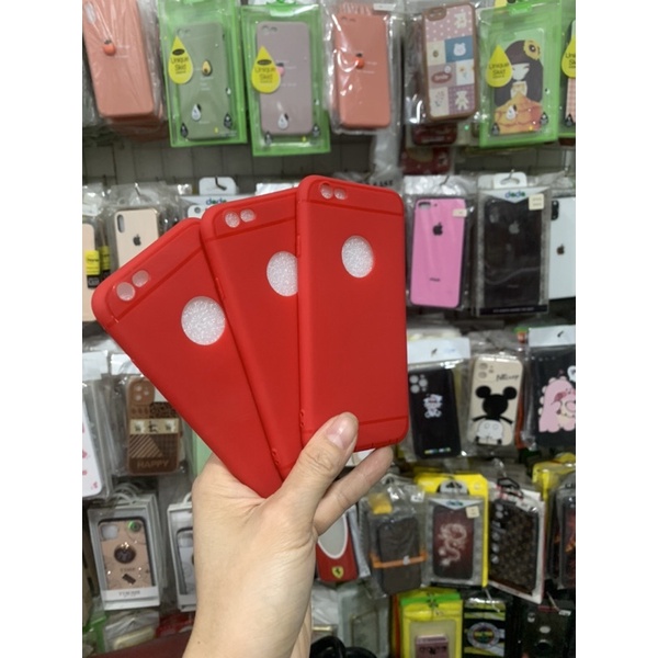 ốp dẻo đỏ iphone 6 , 6s (4.7 inch)