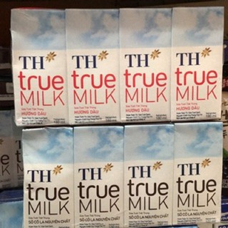 Set 2 Lốc Sữa Tươi TH True Milk lốc 4 hộpx180ml