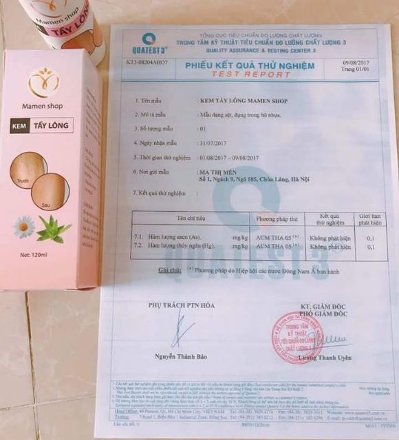 [ SẠCH LÔNG ] KEM TẨY LÔNG VĨNH VIỄN MAMEN SHOP 120ML | BigBuy360 - bigbuy360.vn