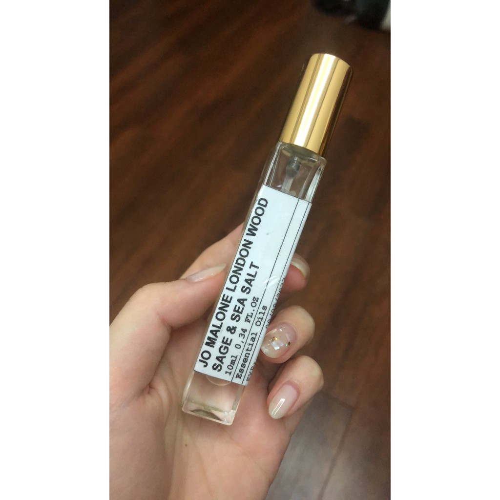Jo Malone London Wood Sage & Sea Salt Tinh dầu nước hoa nam nữ, thơm lâu, hương quyến rũ, làm dầu thơm, xịt phòng 10ml | BigBuy360 - bigbuy360.vn