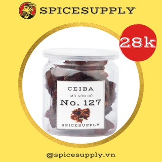 Ceiba - Mủ gòn đỏ SPICESUPPLY Việt Nam dùng cho món chè, hạt é, sương sa, sâm bổ lượng Hũ 80g