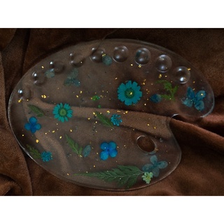 Palette bảng pha màu resin