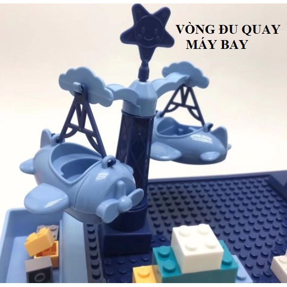 Đồ Chơi Xếp Hình Lego Thành Phố Nhựa 69 Chi Tiết Bản To