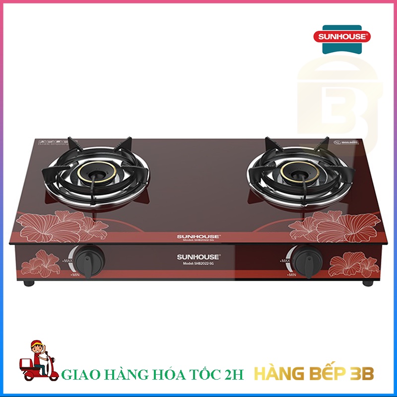 Bếp gas dương kính Sunhouse SHB2022-SG - Chính hãng phân phối