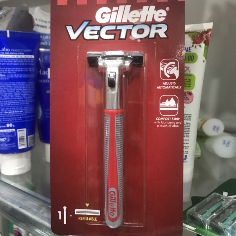 Dao Cạo Râu Gillette Vector Lưỡi kép