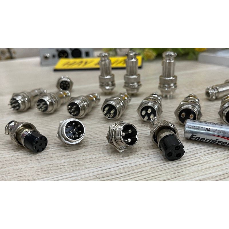 Bộ Jack mini bắt chassis và dây - Công suất tốt để ráp dây làm power suply cho âmly đèn