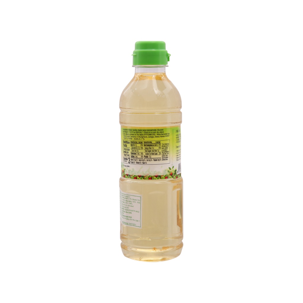 Giấm táo Sempio Hàn Quốc chai 500ml