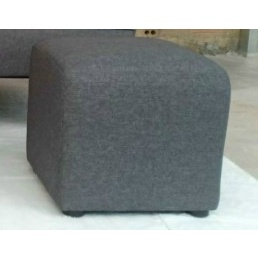 Ghế Đôn Sofa, Ghế Đôn Bàn Trang Điểm Hình Lập Phương Chân Gỗ Kích Thước 40CM x 40CM