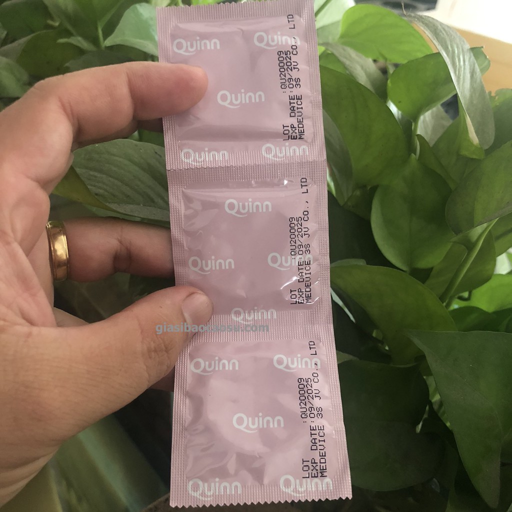 Bao cao su siêu mỏng QUINN 0.01  (12 chiếc)