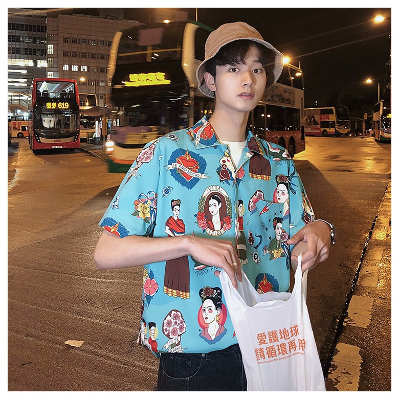 Áo sơ mi nam thời trang in hình độc đáo nổi bật | BigBuy360 - bigbuy360.vn