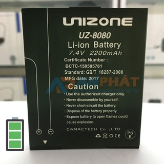 Pin máy trợ giảng unizone 8080 chính hãng tại an phát 7.4v dung lượng 2200mah