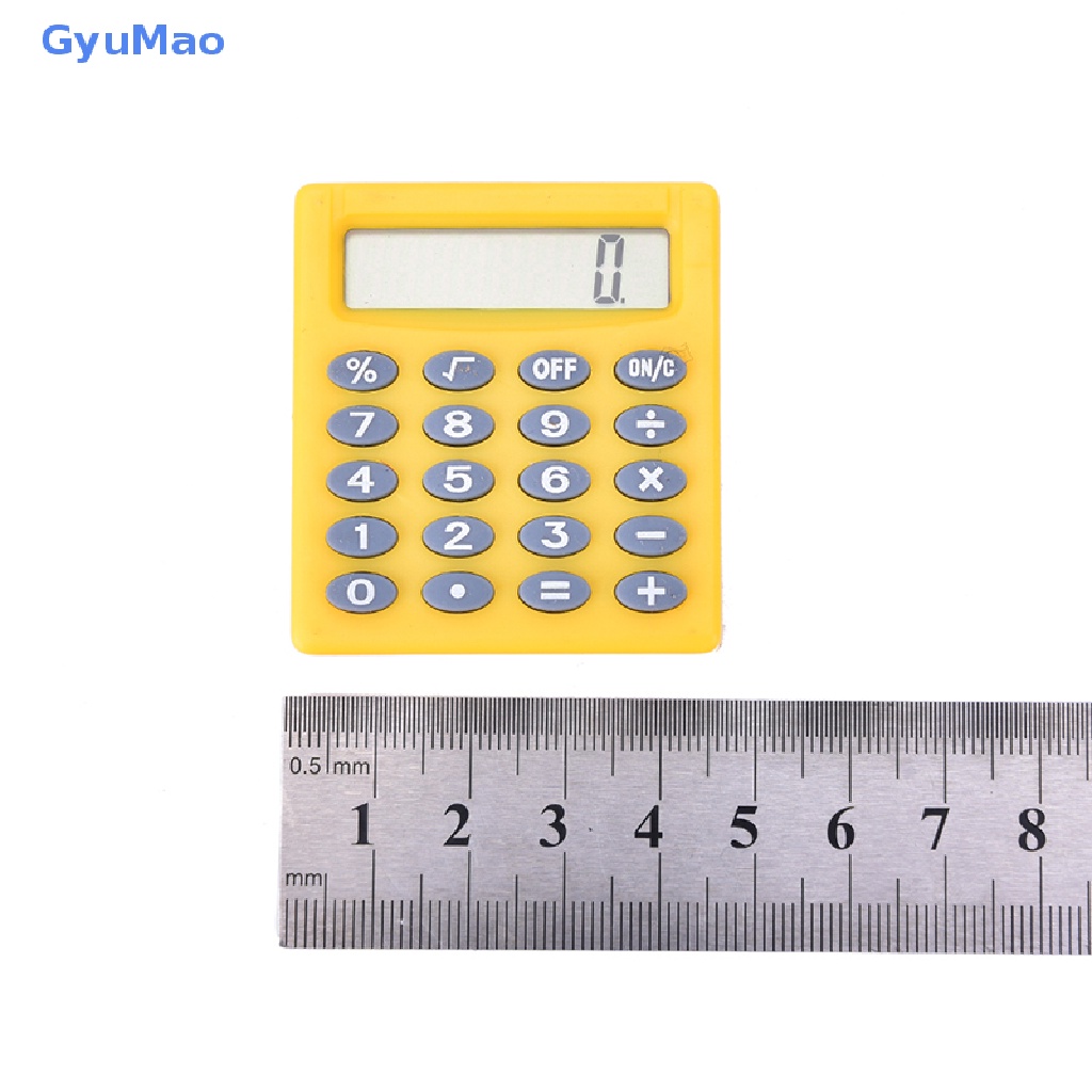 [cxGYMO] Máy Tính Điện Tử Mini Màu Sắc Kẹo Ngọt Dành Cho Văn Phòng