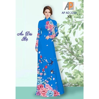 Vải áo dài phong cảnh