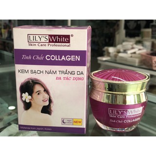 Kem sạch Nám Lily's White Collagen 25gr
