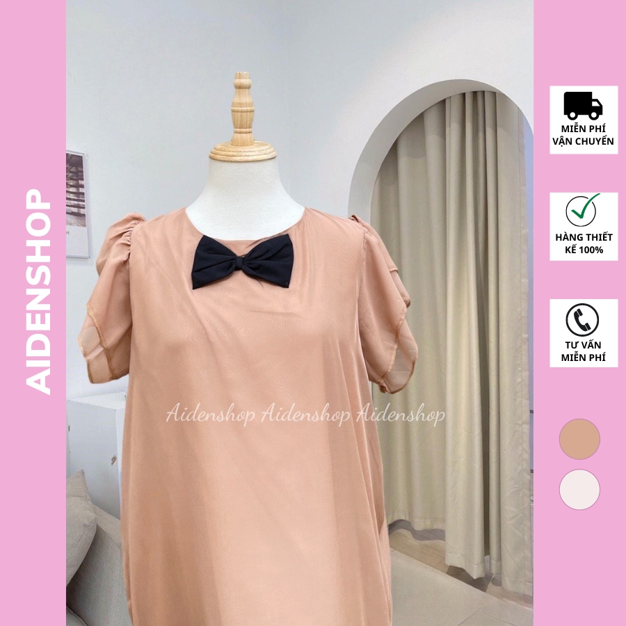 Váy bầu thiết kế xinh Aidenshop Đầm bầu mùa hè công sở dự tiệc