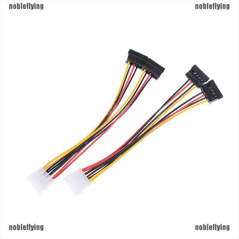 Set 10 Cáp Chia Ổ Cứng 4 Pin Ide Male Sang Dual Sata Y